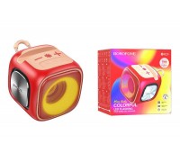 Портативная беспроводная колонка BOROFONE BR29 Interest sports (красный)