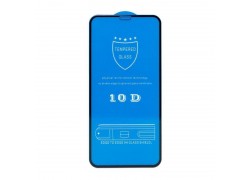 Защитное стекло дисплея iPhone 12 Pro Max (6.7) 10D (тех. уп.) "Рисунок Щит" (черный)