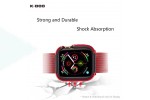 Защитная накладка для Apple Watch 41 мм K-DOO DEFENDER (зеленый)