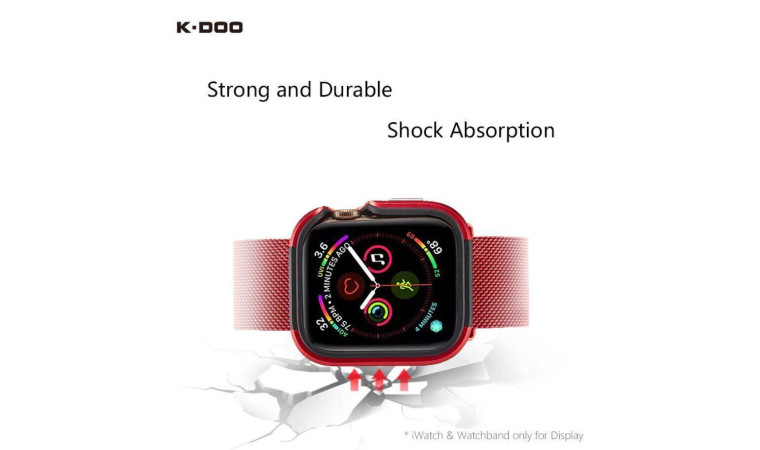 Защитная накладка для Apple Watch 49 мм K-DOO DEFENDER (золото) Защитная накладка для Apple Watch 49 мм K-DOO DEFENDER (золото)
