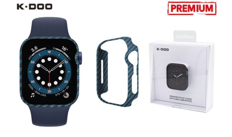 Защитная накладка для Apple Watch 40 мм K-DOO KEVLAR EDGE (синий) Защитная накладка для Apple Watch 40 мм K-DOO KEVLAR EDGE (синий)