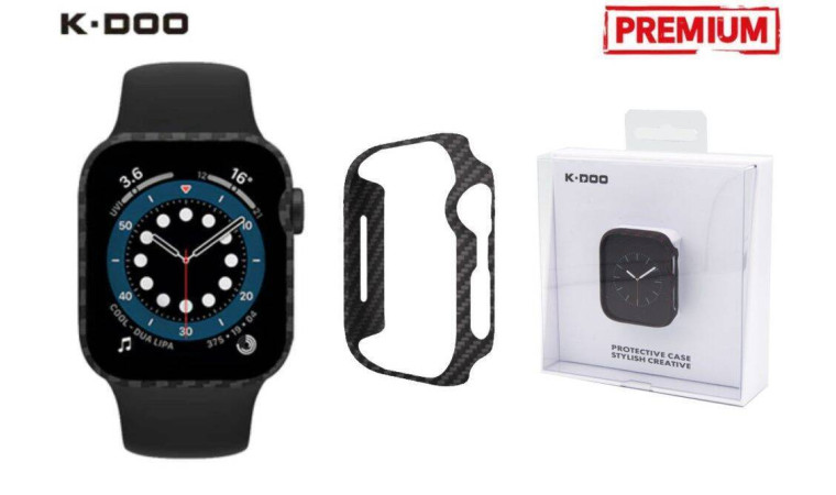 Защитная накладка для Apple Watch 41 мм K-DOO KEVLAR EDGE (черный) Защитная накладка для Apple Watch 41 мм K-DOO KEVLAR EDGE (черный)