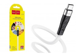 Кабель USB - USB Type-C HOCO X53, 3A (белый) 1м (силиконовый)