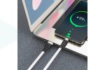 Кабель USB - USB Type-C HOCO X53, 3A (белый) 1м (силиконовый)