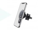Держатель автомобильный для телефона HOCO CA85 Ultra fastmagnetic wireless charging car holder черный