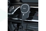 Держатель автомобильный для телефона HOCO CA90 Powerful wireless charging car holder черный