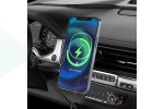 Держатель автомобильный для телефона HOCO CA90 Powerful wireless charging car holder черный