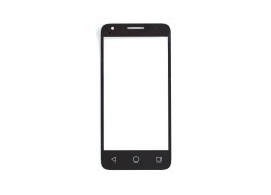 Стекло для Alcatel OT 4027D/ 5017D/ 5017X Pixi 3 (4.5)/ 5019D (черный)