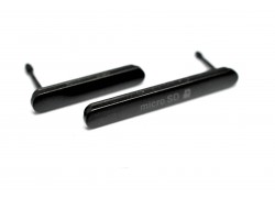 Боковые заглушки для Sony Xperia M4 Aqua (E2303/ E2333/ E2312) черный
