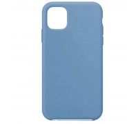 Чехол для iPhone 11 (6.1) Silicone Case Soft Touch (небесный)