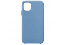 Чехол для iPhone 11 (6.1) Silicone Case Soft Touch (небесный)