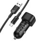 Автомобильное зарядное устройство BOROFONE BZ34 Cloud QC3.0 с одним портом (Type-C) (черный)