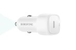 Автомобильное зарядное устройство BOROFONE BZ34A Cloud с одним портом PD20W (черный)