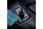 Автомобильное зарядное устройство BOROFONE BZ34A Cloud с одним портом PD20W (черный)