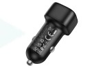 Автомобильное зарядное устройство АЗУ USB + Type-C BOROFONE BZ34B Cloud PD38W (черный)