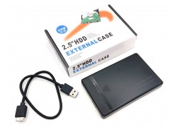 Кейс для HDD/SSD 2.5'' USB3.0 - SATA пластик (S830_Black)
