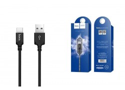 Кабель USB - USB Type-C HOCO X14, 3A (черный) 2м
