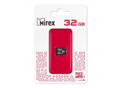 Карта памяти microSDHC MIREX 32 GB UHS-I (class 10) без адаптера (13612-MCSUHS32)