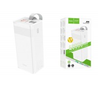 Универсальный дополнительный аккумулятор Power Bank HOCO J86 22.5W (40000 mAh) (белый)