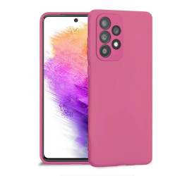 Чехол для Samsung A33 тонкий (розовый песок)
