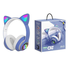 Наушники мониторные беспроводные STN-28 Bluetooth (синие)
