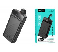 Универсальный дополнительный аккумулятор Power Bank HOCO J123B Element 22.5W+PD20W fully compatible (30000 mAh) (черный)