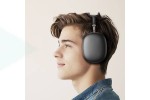 Наушники мониторные беспроводные BOROFONE BO22 Plus Elegant wireless headset Bluetooth (серый)
