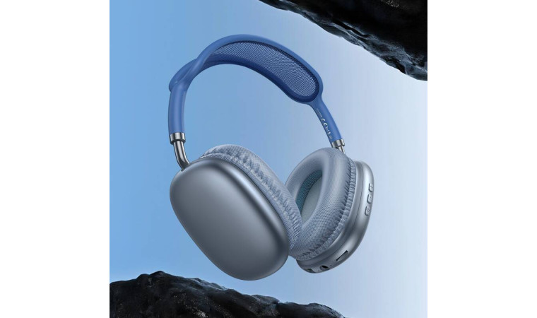 Наушники мониторные беспроводные BOROFONE BO22 Plus Elegant wireless headset Bluetooth (серый)