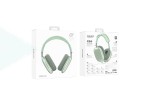 Наушники мониторные беспроводные BOROFONE BO22 Plus Elegant wireless headset Bluetooth (зеленый)