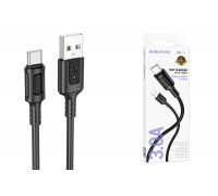 Кабель USB - USB Type-C BOROFONE BX111, (черный) 1м