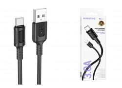 Кабель USB - USB Type-C BOROFONE BX111, (черный) 1м