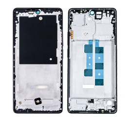 Средняя часть для Xiaomi Redmi Note 13 Pro 4G (23117RA68G) (рамка дисплея) черный, с разбора