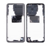 Средняя часть для Xiaomi Redmi Note 12S (23030RAC7Y) (рамка задней крышки) черный, с разбора