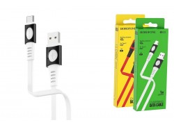 Кабель USB - USB Type-C BOROFONE BX35, 3A (белый) 1м