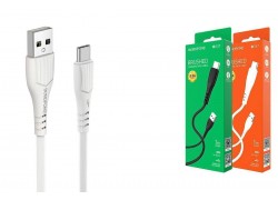 Кабель USB - USB Type-C BOROFONE BX37, 3A (белый) 1м