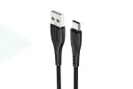 Кабель USB - USB Type-C BOROFONE BX37, 3A (черный) 1м