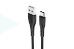Кабель USB - USB Type-C BOROFONE BX37, 3A (черный) 1м