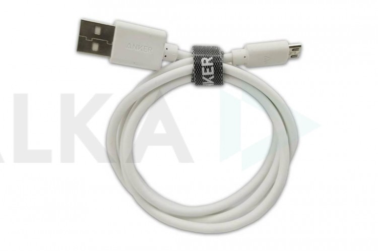 Кабель USB - MicroUSB ANKER (белый)