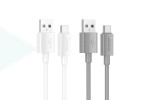 Кабель USB - USB Type-C HOCO X107, 2,4A (белый) 1м