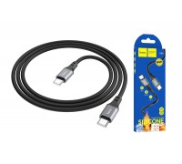 Кабель USB Type-C - USB Type-C HOCO X86 PD60W (черный) 1м