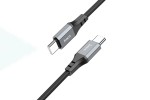 Кабель USB Type-C - USB Type-C HOCO X86 PD60W (черный) 1м