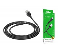 Кабель USB - MicroUSB BOROFONE BX51 2,4A (черный) 1м