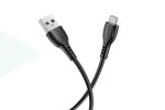 Кабель USB - MicroUSB BOROFONE BX51 2,4A (черный) 1м