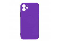 Чехол для iPhone 11 (6.1) MagSafe (фиолетовый)