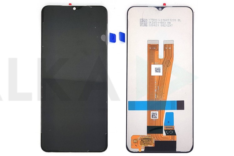 Дисплей для Samsung A045F Galaxy A04 Black в сборе с тачскрином 100%