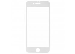 Стекло для iPhone 6 plus/ 6s plus (5.5) олеофобное покрытие (белый)