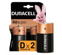 Батарейка алкалиновая Duracell LR20 (2/12/96, цена за упаковку 2 шт)