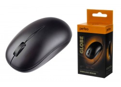 Мышь беспроводная Perfeo "GLOBE", 3 кн, DPI 1000, USB, PF_A4783 (черный)