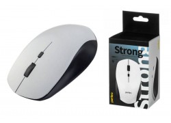 Мышь беспроводная Perfeo "STRONG", 4 кн, DPI 800-2400, USB, PF_A4771 (белый)