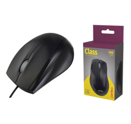 Мышь проводная Perfeo "CLASS", 3 кн, DPI 1000, USB PF_A4750 (черный)